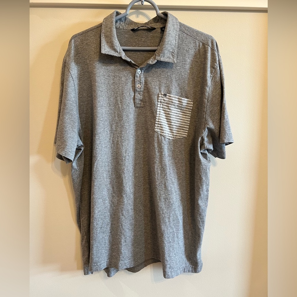 Men’s Travis Mathew Polo - XXL - Grey